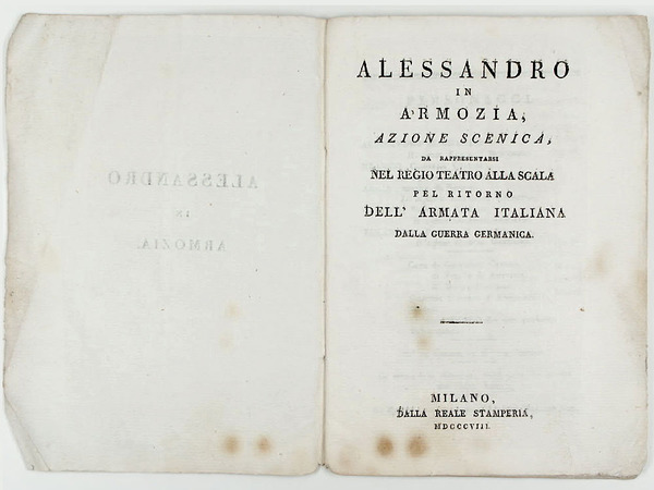 Alessandro in Armozia