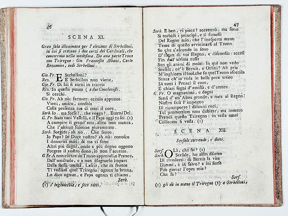 Il conclave dell' anno MDCCLXXIV