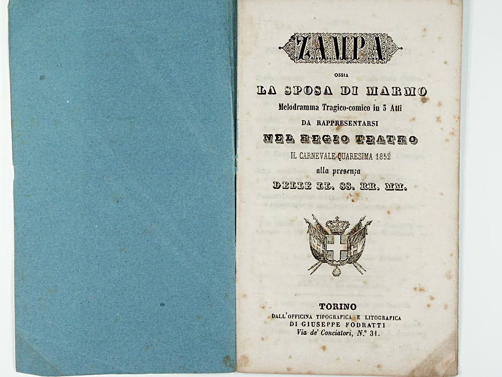 Zampa ossia La sposa di marmo