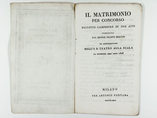 Il matrimonio per concorso