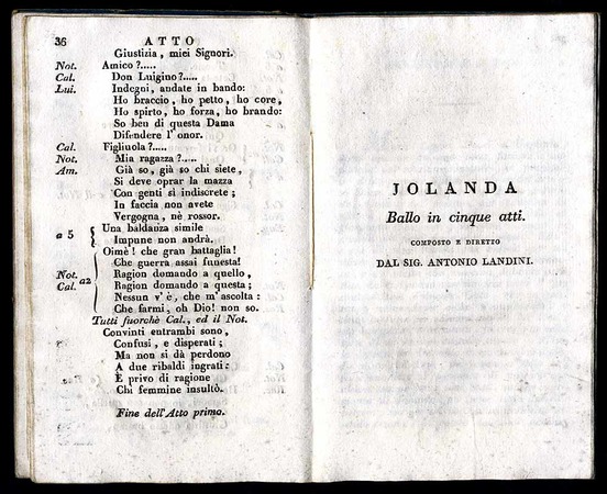 La molinara ossia L' amor contrastato