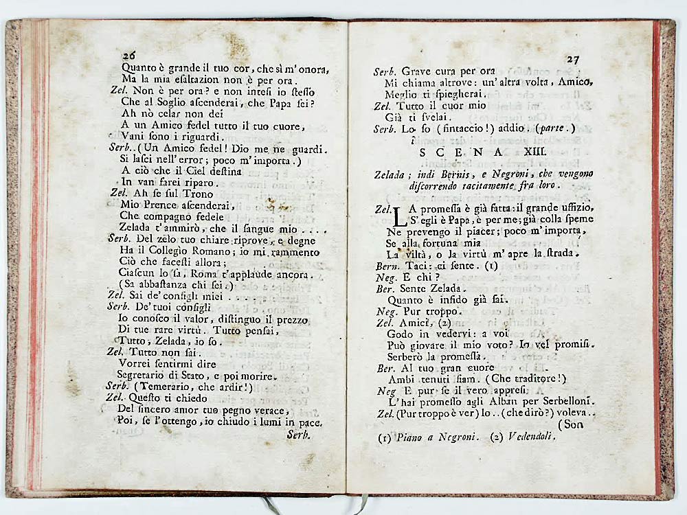 Il conclave dell' anno MDCCLXXIV