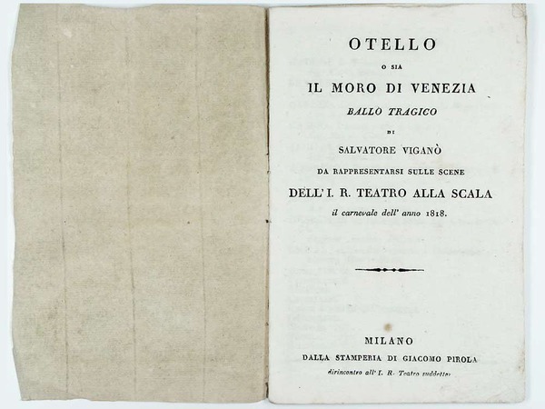 Otello o sia Il moro di Venezia