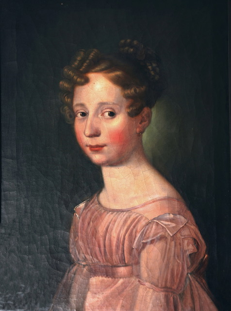 Josefine Tusch als Kind