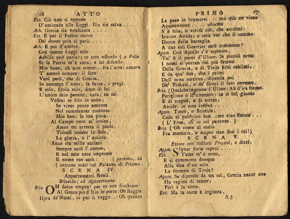 Achille all' assedio di Troia