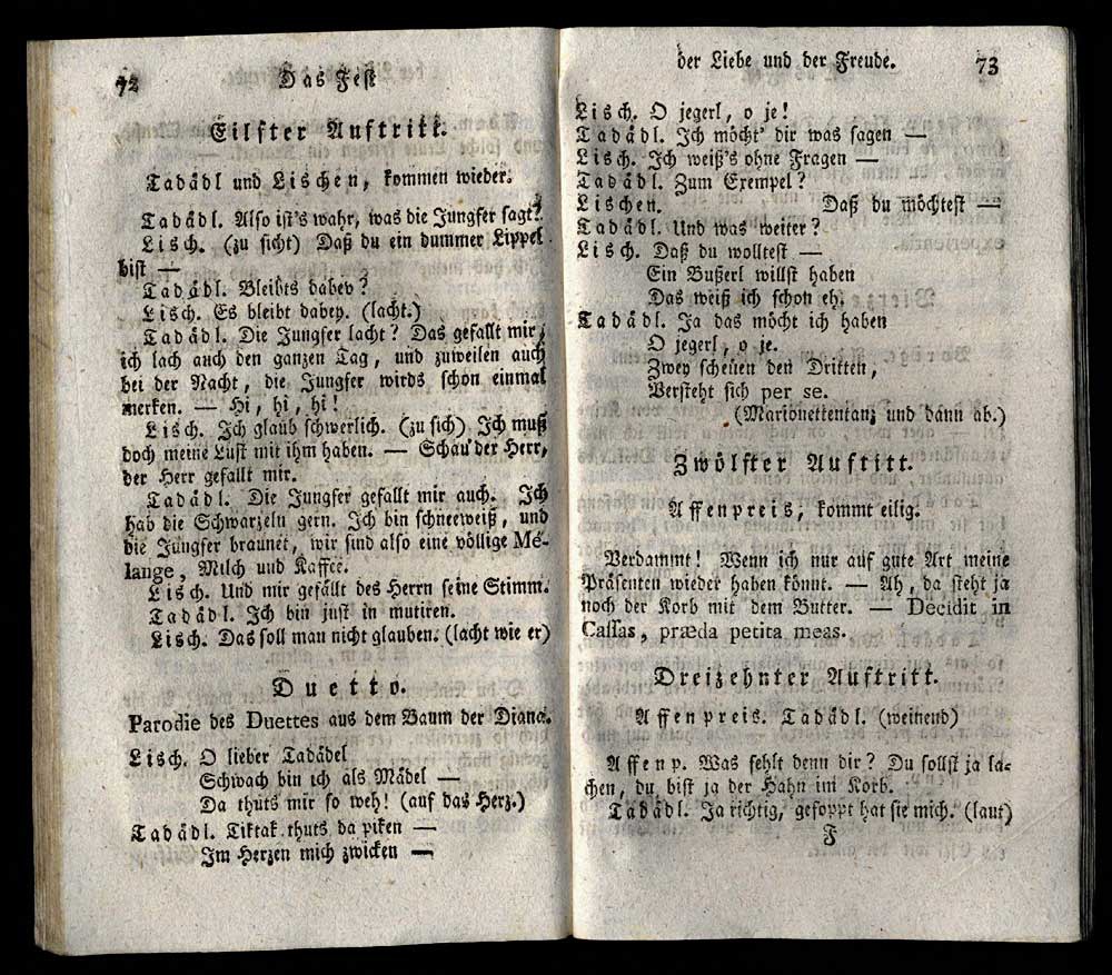 Das Fest der Liebe und der Freude