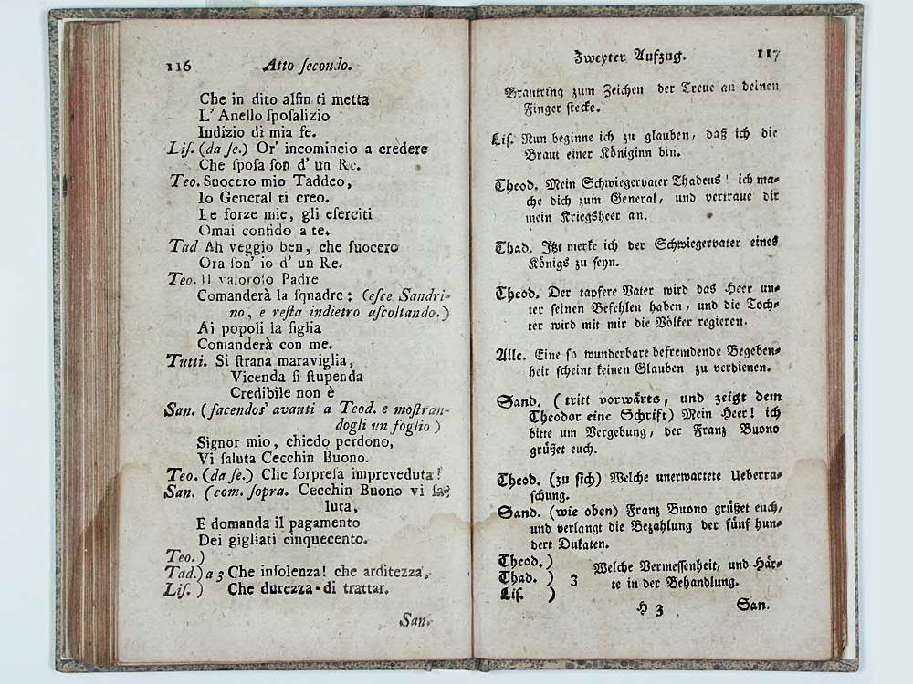 Il re Teodoro in Venezia