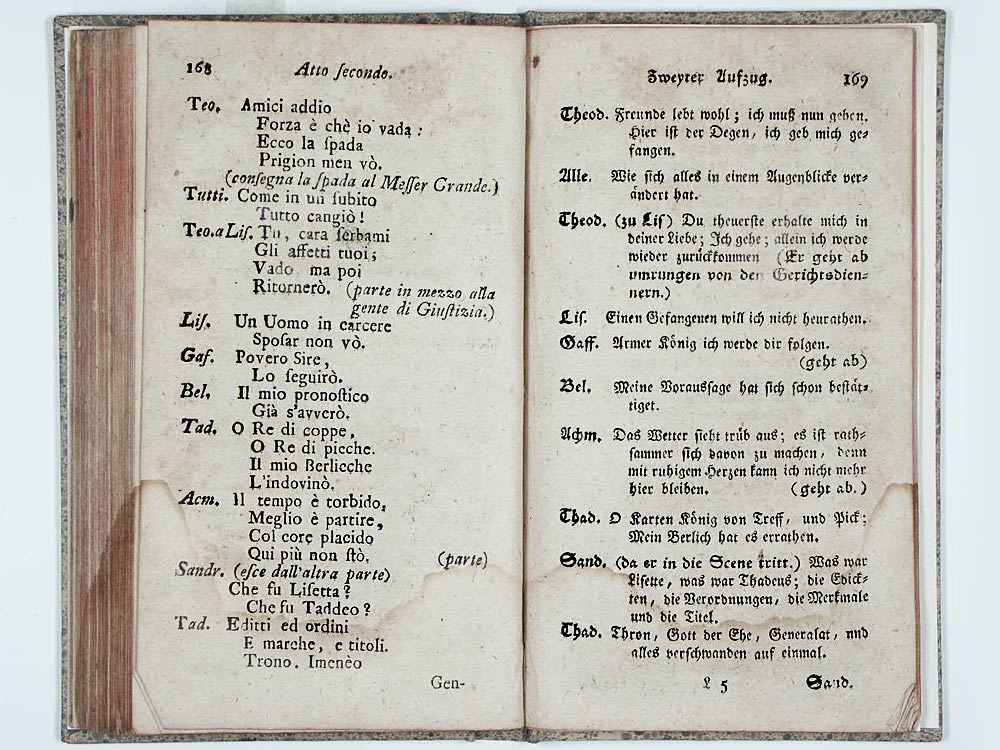 Il re Teodoro in Venezia