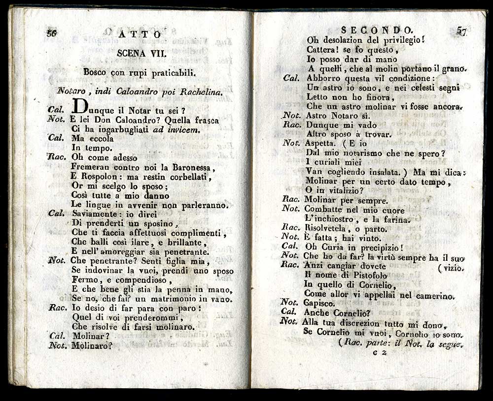 La molinara ossia L' amor contrastato