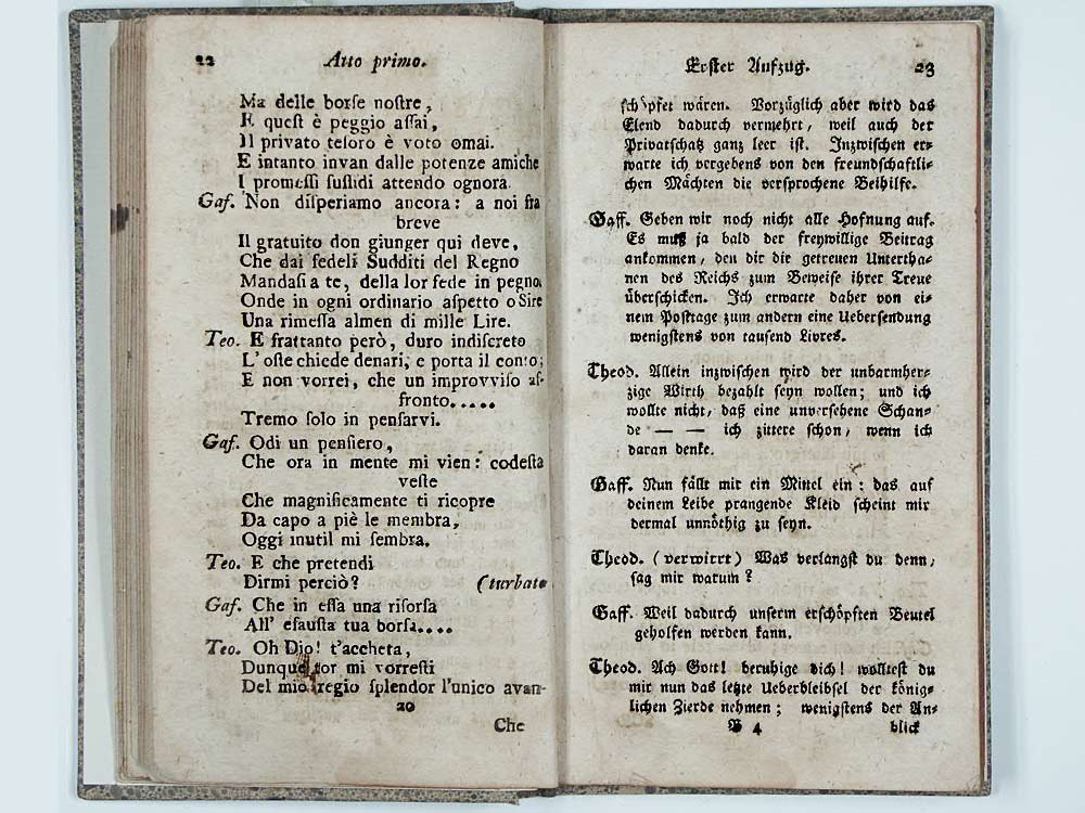 Il re Teodoro in Venezia