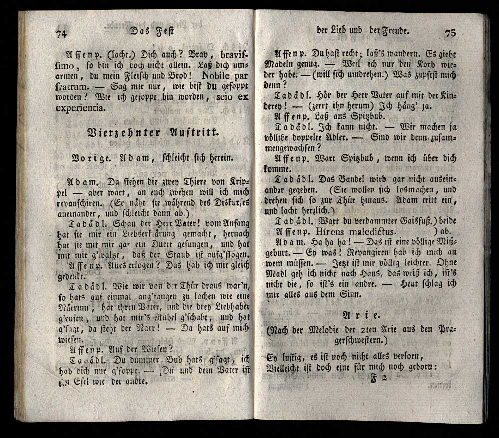 Das Fest der Liebe und der Freude