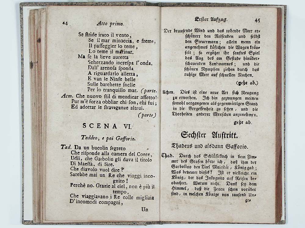 Il re Teodoro in Venezia