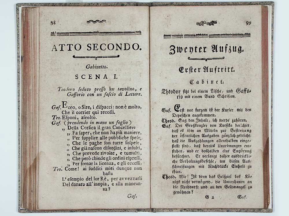 Il re Teodoro in Venezia