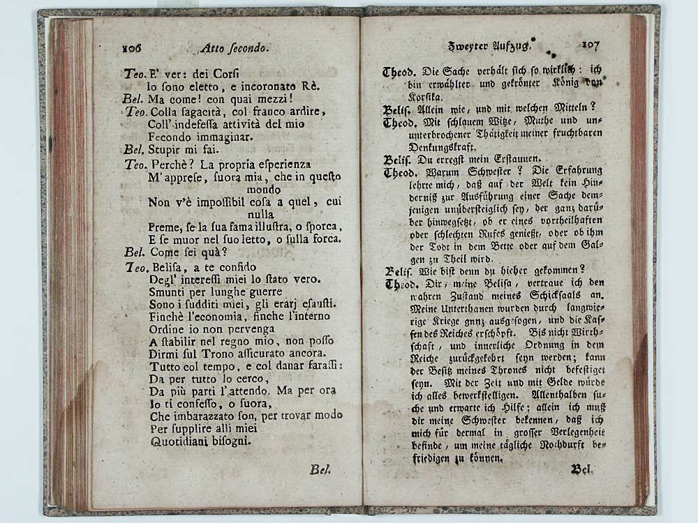 Il re Teodoro in Venezia