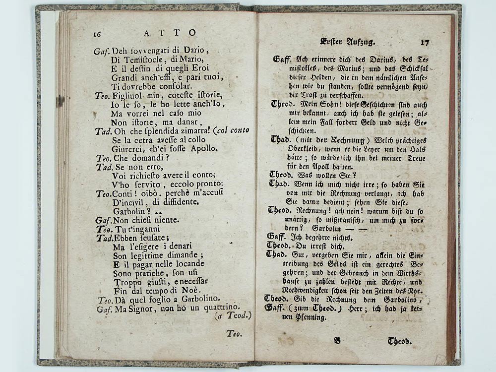 Il re Teodoro in Venezia