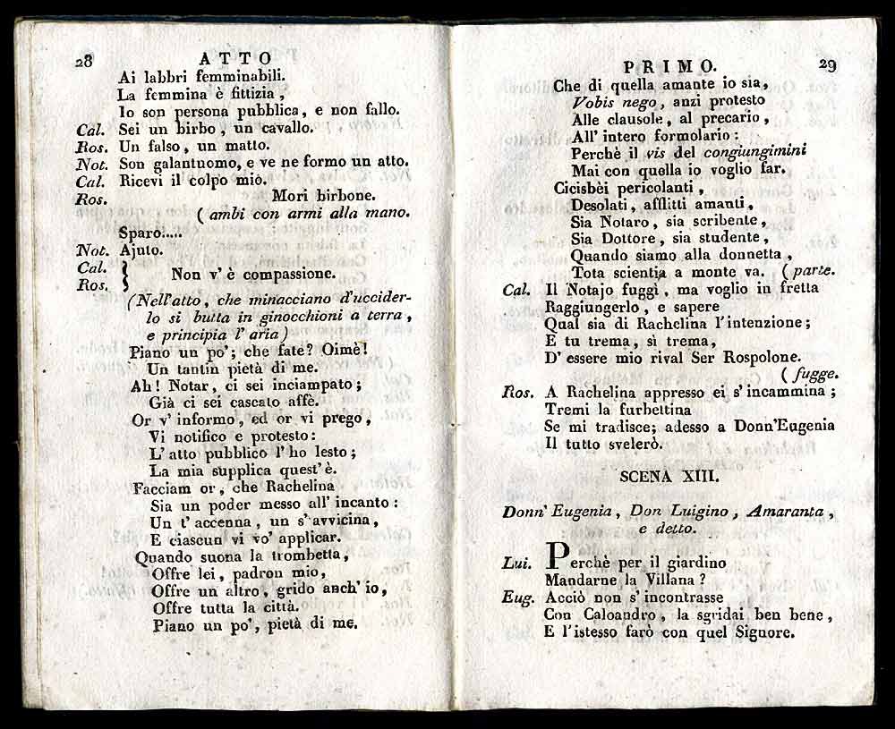 La molinara ossia L' amor contrastato