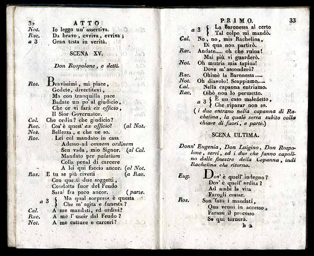 La molinara ossia L' amor contrastato