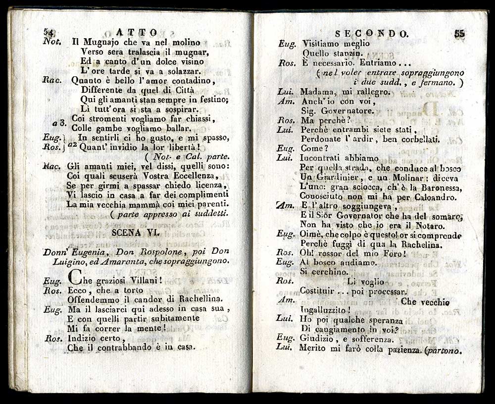 La molinara ossia L' amor contrastato