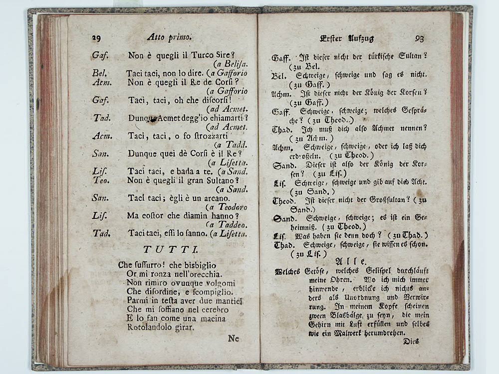 Il re Teodoro in Venezia