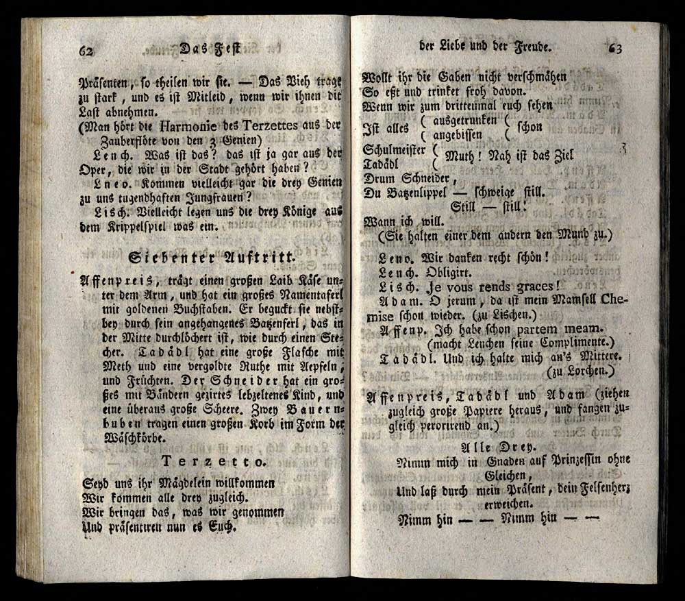 Das Fest der Liebe und der Freude