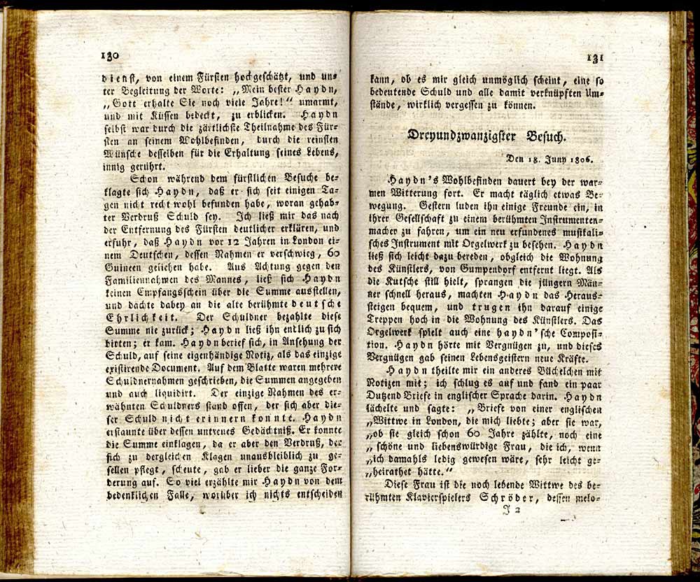 Biographische Nachrichten von Joseph Haydn