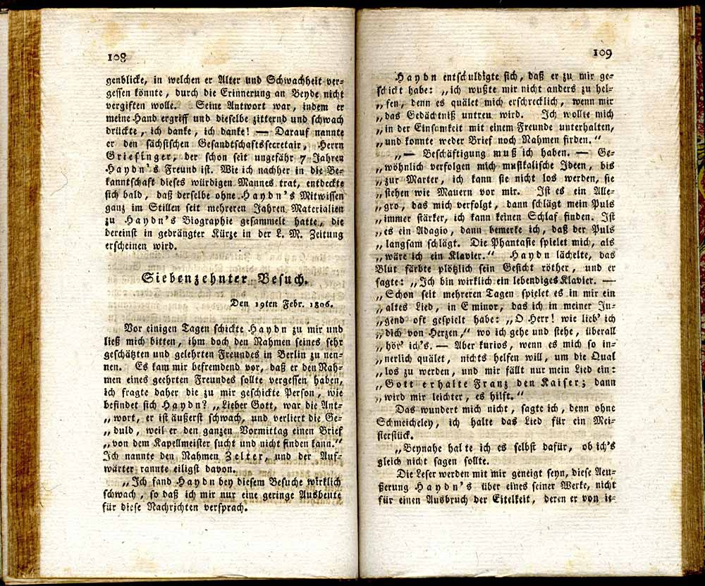 Biographische Nachrichten von Joseph Haydn