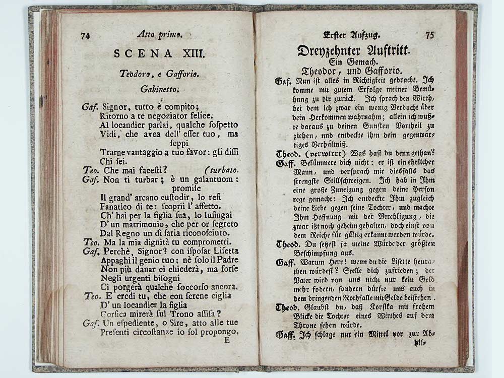 Il re Teodoro in Venezia