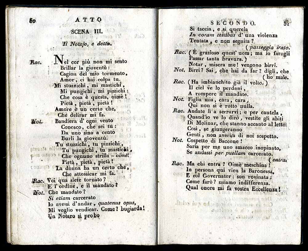 La molinara ossia L' amor contrastato