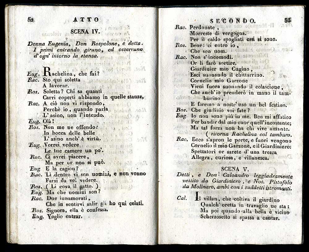 La molinara ossia L' amor contrastato