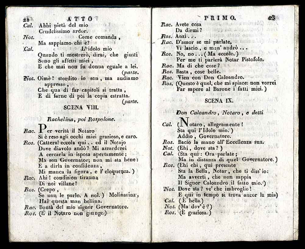 La molinara ossia L' amor contrastato