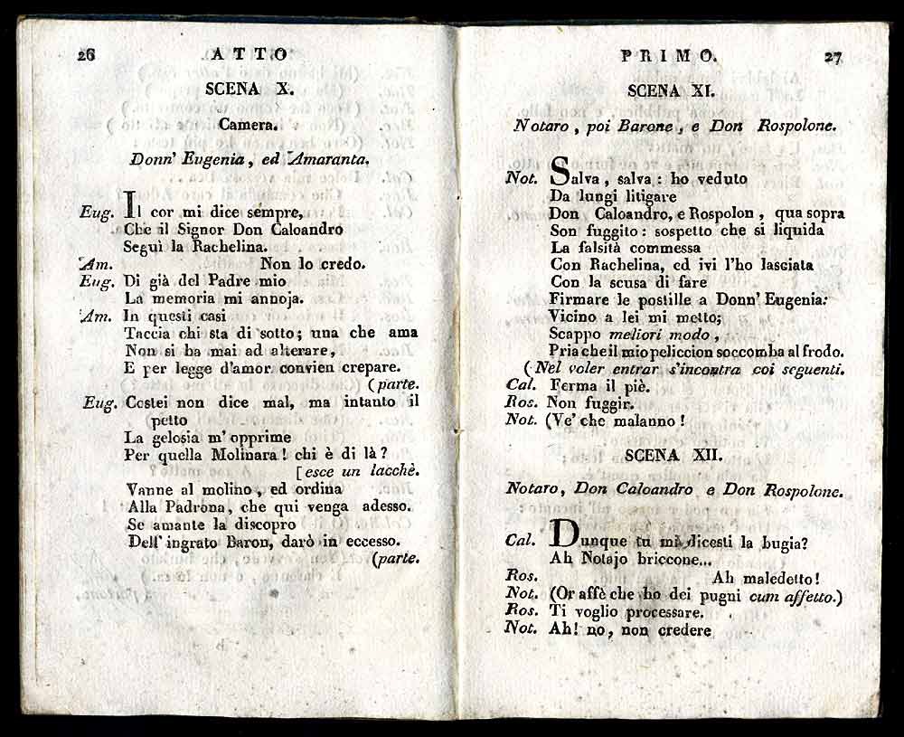 La molinara ossia L' amor contrastato